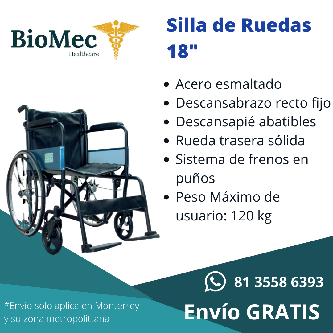 Silla de Ruedas 18 EKO MOBILITY