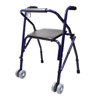 Andadera Rollator sencilla plegable