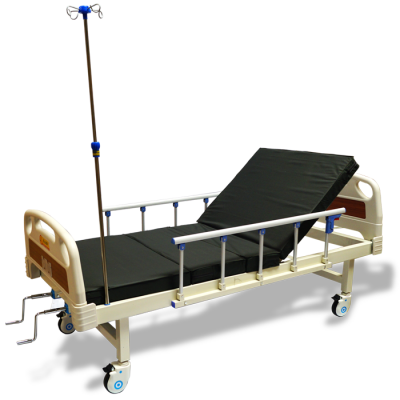 Cama manual hospitalaria de lujo con colchón EKO MOBILITY