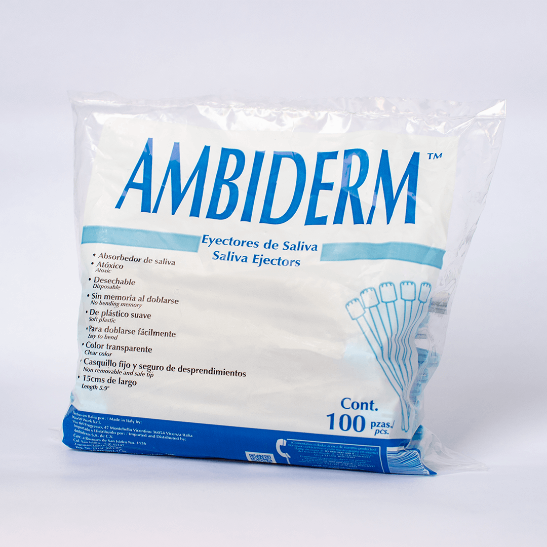 Eyector de saliva AMBIDERM